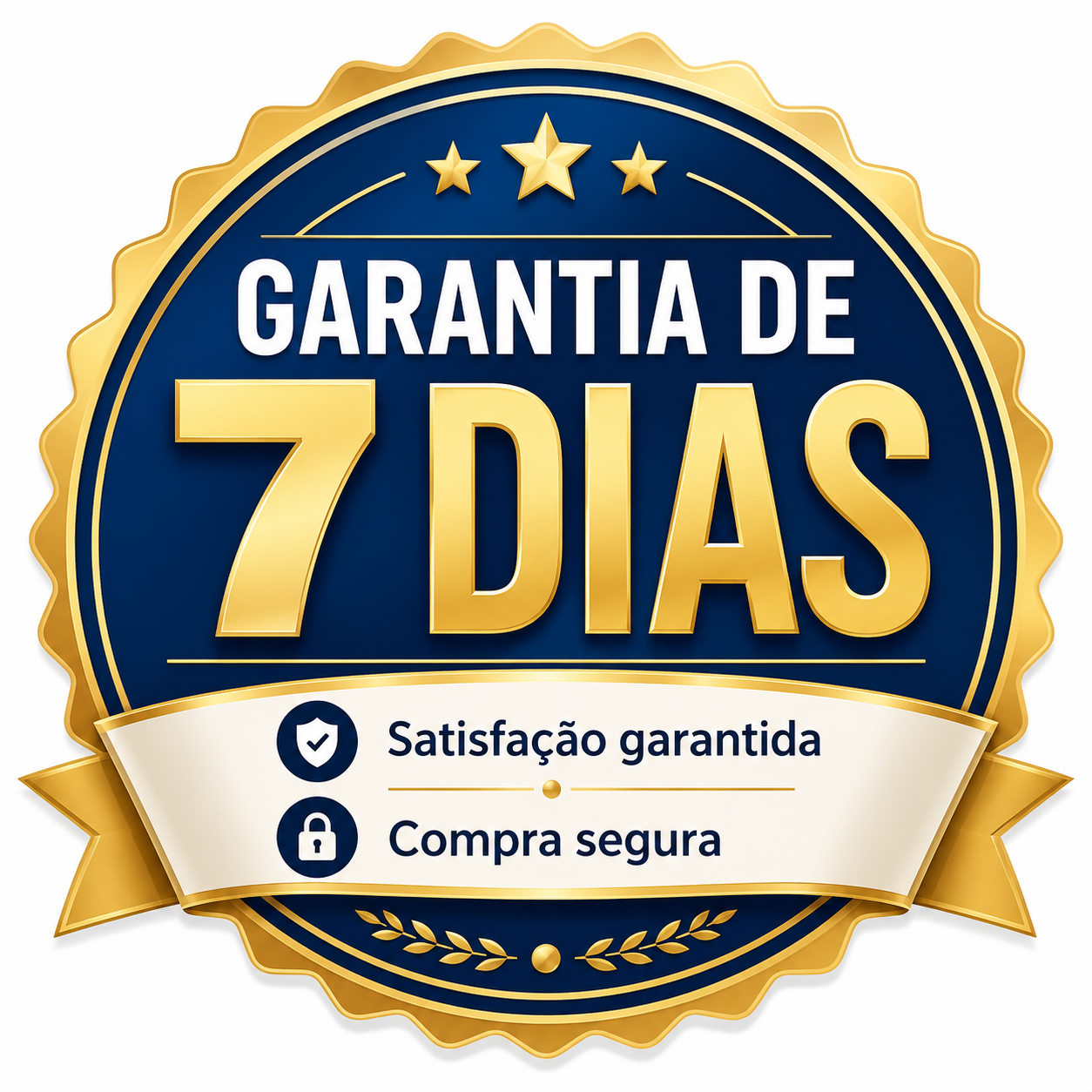 Selo de Garantia Incondicional de 7 Dias